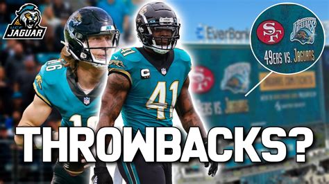 Are Throwback Uniforms Coming To The Jaguars This Season Youtube