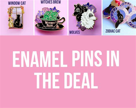 2 pin deal – Glitter Punk