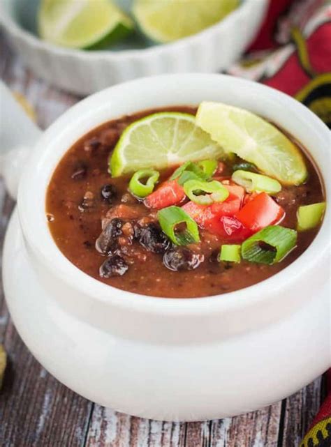 Vegan Black Bean Soup Minute Meal Veggie Inspired