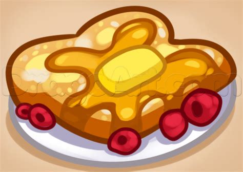 Easy French Toast Drawing