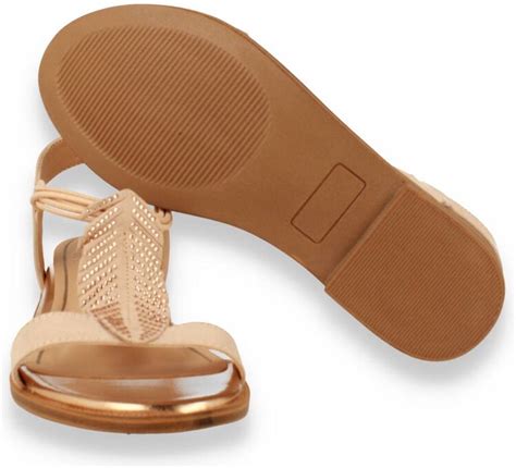 SJ LIFESTYLE SJ Dames Sandaal Nude NUDE 36 Bol