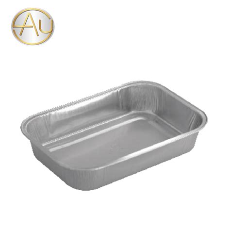 Disposable Takeaway Fast Food Container Aluminum Foil Tray - China ...