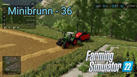 Straw Hay Minibrunn Farming Simulator Youtube