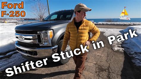 F 250 Shifter Stuck In Park With Temporary Fix F250 YouTube