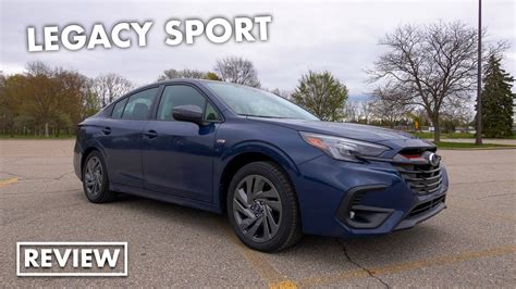 2023 Subaru Legacy Sport Interior And Exterior Walkaround Review