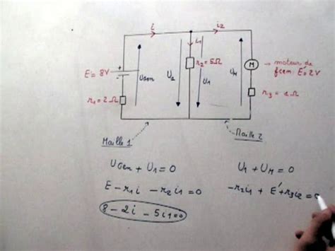 Mise Jour Imagen Loi D Ohm Pour Un G N Rateur Formule Fr