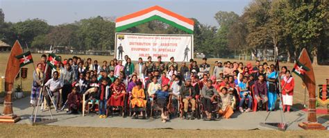 Assam Rifles Distributes Equipment For Specially-abled Children - The Hills Times