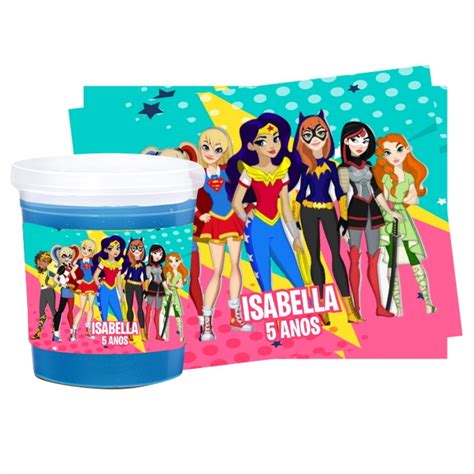 Adesivo Slime Dc Super Hero Girls Elo7 Produtos Especiais