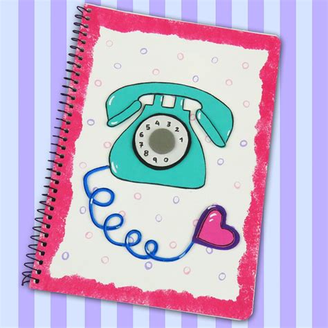 DECORA TUS CUADERNOS Con Estilo RETRO Manualidades APasos Cuadernos