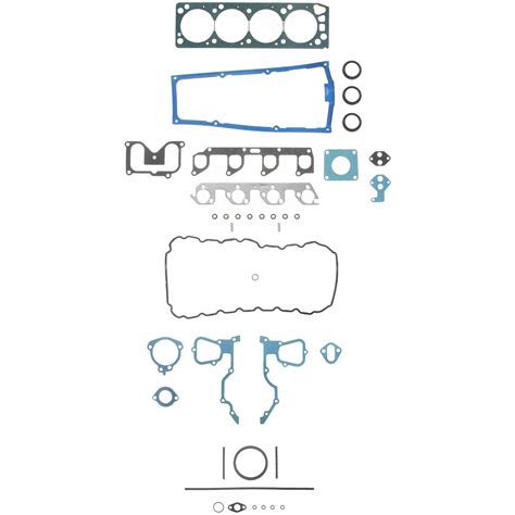 Juego Completo Empacaduras Del Motor Para Ford Ranger 1990 1991 1992