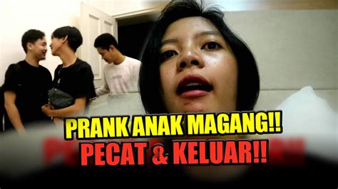 Prank Pecat Dan Marah Marah Ke Anak Magang Mereka Sampe Panik Dan