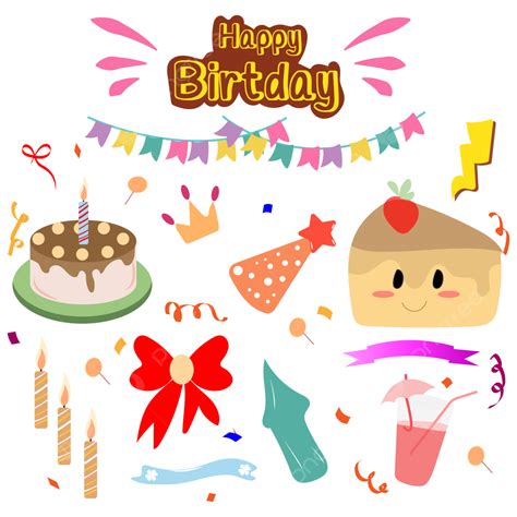 Happy Birthday Doodle Vector Png Images Happy Birthday Colorful Doodle Happy Birthday Drawing