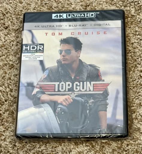 Top Gun Tom Cruise K Uhd Blu Ray No Digital Mint Picclick Uk