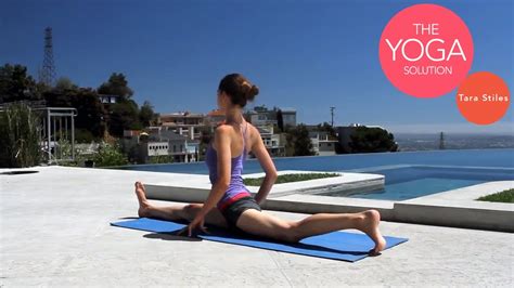 Ultimate Stretch Yoga Routine The Yoga Solution With Tara Stiles