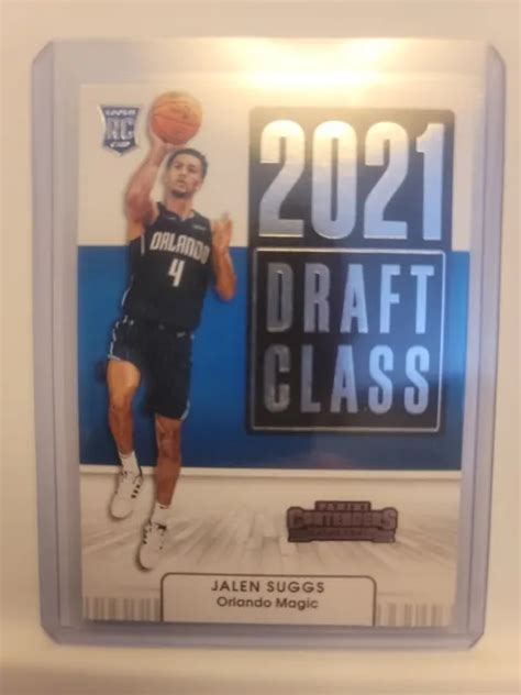 Panini Contenders Jalen Sugggs Draft Class Recrue Rc Orlando