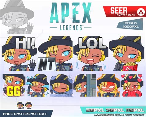 Seer Apex Legends Emotes Seer Apex Legends Chibi Apex Legends Emotes
