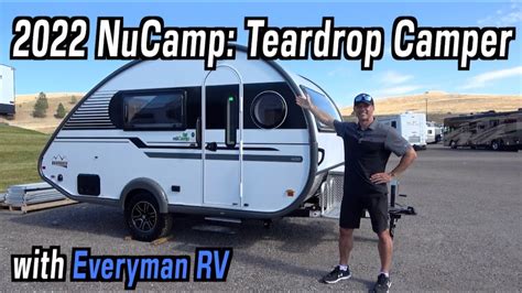 Teardrop Camper Tour 2022 NuCamp TAB 400 Boondock Edition On Everyman