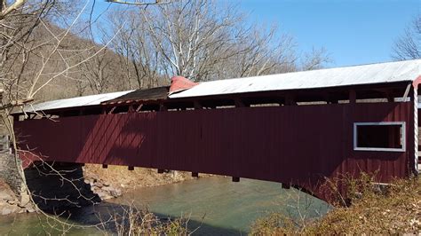 Covered Bridge In Catawissa Damaged By Strong Winds