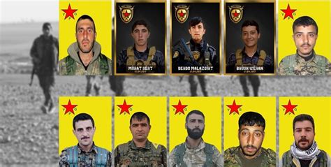 Anf 10 Ypg Fighters Martyred Whilst Protecting Civilians