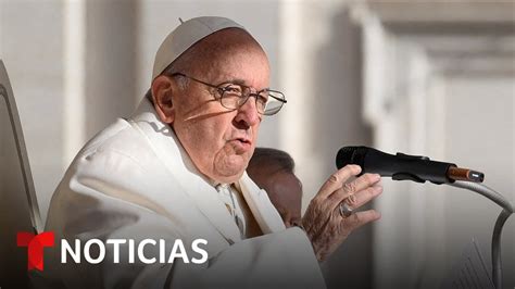 La Salud Del Papa Francisco Mejora Progresivamente Noticias Telemundo