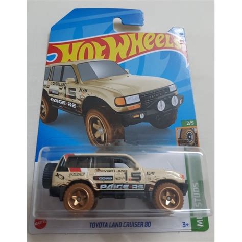 Hot Wheels Toyota Land Cruiser Trucks Mud Studs Shopee Malaysia