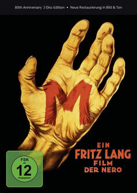 M Eine Stadt sucht einen Mörder 80th Anniversary Edition 2 DVDs