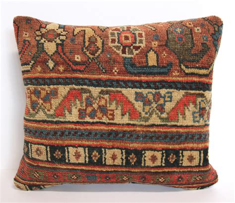 Antique Qashqai Carpet Cushion Farnham Antique Carpets