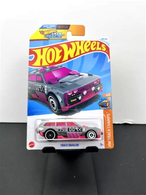 ÉTUI HOT WHEELS K HW Track Champs Track Dwagon rose HW Lets course EUR PicClick FR