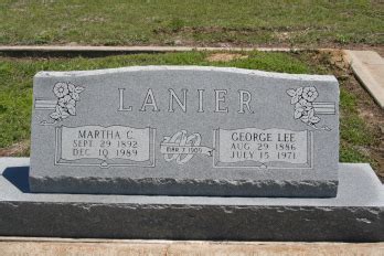 George Lee Lanier 1886 1971 Find A Grave Memorial