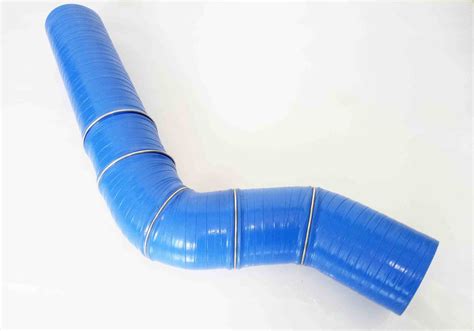 Oem Blue Fvmq Silicone Rubber Hose Fuel Resistance For Heavy Machine