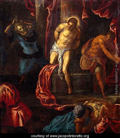 The Flagellation Of Christ Jacopo Tintoretto Robusti