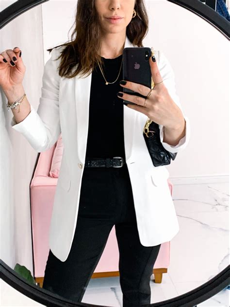 Look Com Blazer Branco - Inspiração de look com Blazer branco 🤍 | Look com blazer branco, Look ...