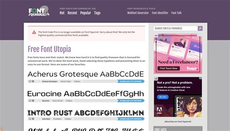 7 best websites to get tons of fonts for free