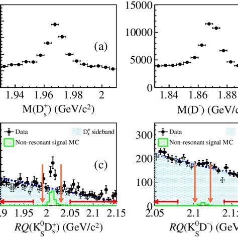 Invariant Mass Distributions Of The Singly Tagged D S A And D