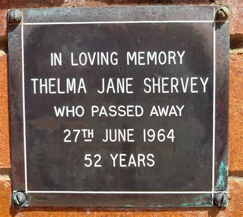 Thelma Jane Morley Shervey 1911 1964 Find A Grave Memorial