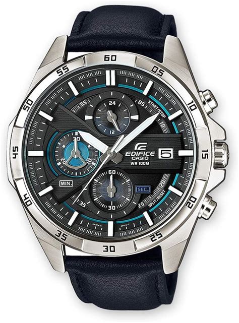 Casio EDIFICE Orologio Robusta Cassa In Acciaio Inox 10 BAR Azzurro