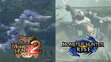 【mh2＆mhrise】深い森の幻影霞龍オオナズチ 新旧ver 同時再生 Chameleos Theme Old And New