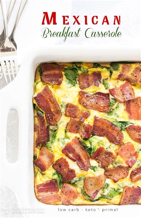 Keto Mexican Breakfast Casserole Ketodiet Blog