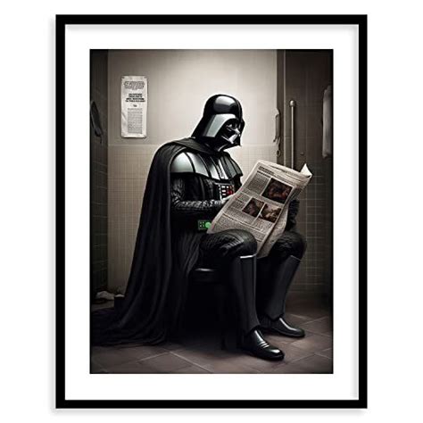 Star Wars Bathroom D Cor Art Print Premium Giclee Fine Art Print