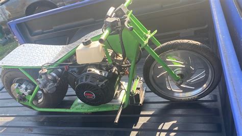 1 Mini Bike Full Custom Motovox 420cc Big Block Mbx10 Stretched And Wide Body Youtube