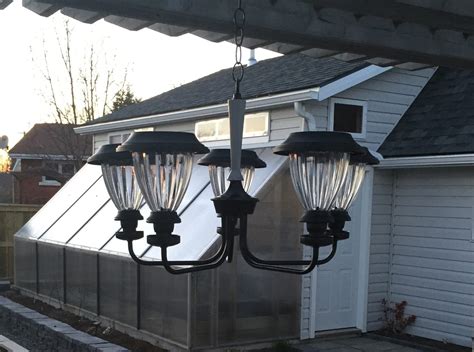 Build A Low Cost DIY Outdoor Solar Chandelier Growing North