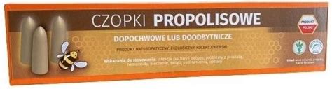 Preparat Medycyny Naturalnej Apicultura Polska Czopki Propolisowe