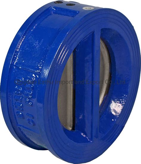 Stainless Steel Ductile Iron Dual Plates Check Valve With Epdm Seat