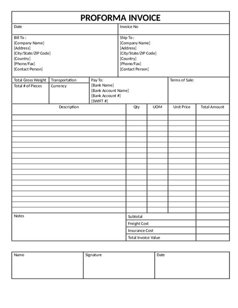 2022 Billing Invoice Template Fillable Printable Pdf Forms Handypdf Hot Sex Picture