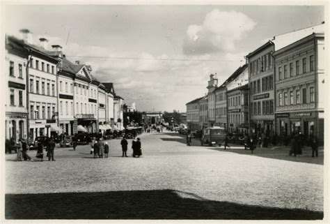 Tartu Raekoja Plats View By Ajapaik