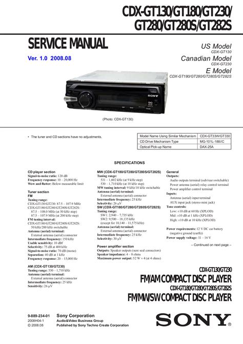 Diagram Sony Xplod Drive S Cdx Gt W Wiring Diagram Mydiagram Online