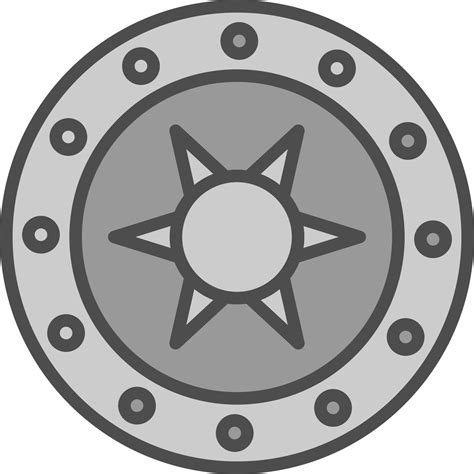 Steel Shield Vector Icon Design 16985017 Vector Art At Vecteezy