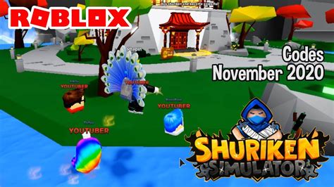 Roblox Shuriken Simulator Codes November 2020 YouTube