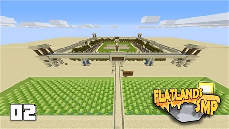 MASSIVE CACTUS FARM Flatlands SMP Minecraft Superflat Survival