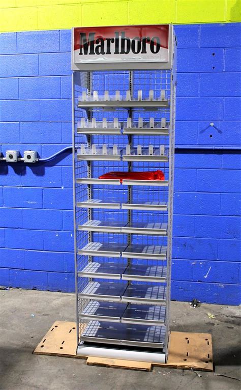 Cigarette Display Rack Shelving Unit Tobacco Shelf Merchandiser Flex